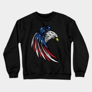 US Flag Eagle Crewneck Sweatshirt